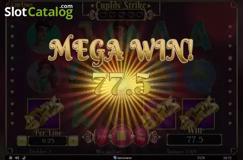 Скрин3. Cupids Strike слот