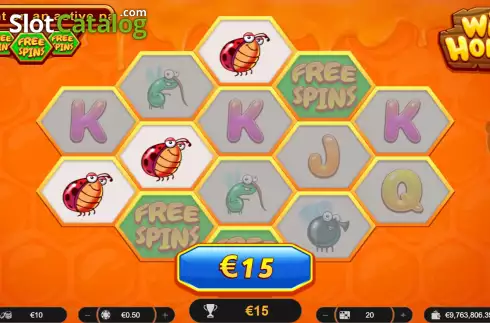 Скрин3. Wild Honey слот