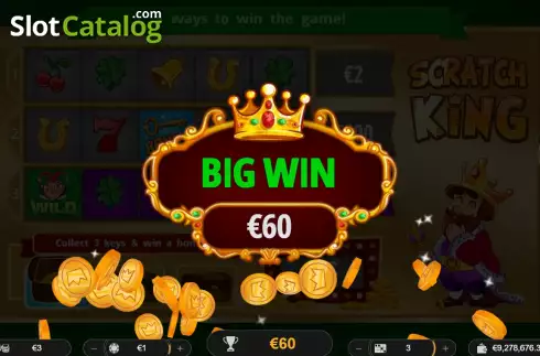 Скрин3. Scratch King слот