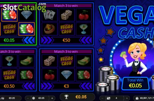Скрин3. Vegas Cash (Spinoro) слот