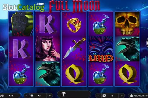 Скрин2. Full Moon слот