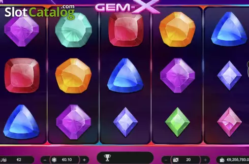 Скрин2. Gem-X слот