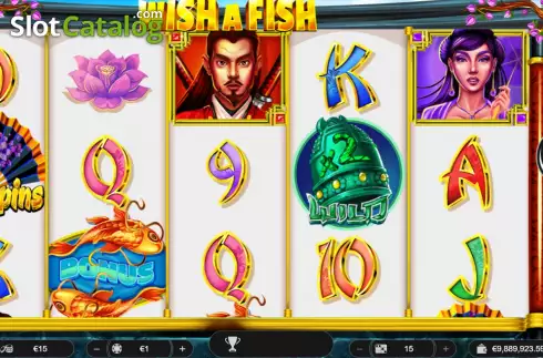 Скрин2. Wish A Fish слот