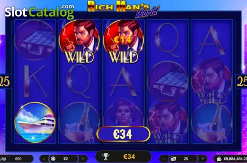Скрин3. Rich Man's World слот