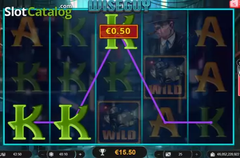 Скрин3. Wiseguy слот