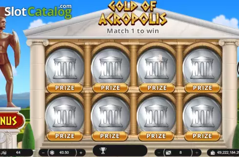 Скрин2. Gold of Acropolis слот