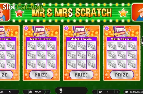 Скрин2. Mr and Mrs Scratch слот