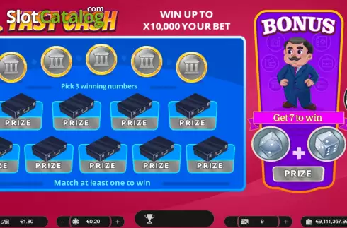 Скрин2. Mr Fast Cash слот