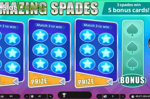 Скрин2. Amazing Spades слот