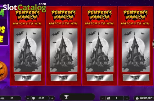 Скрин2. Pumpkin's Mansion слот