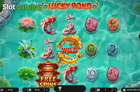 Скрин2. Lucky Pond слот