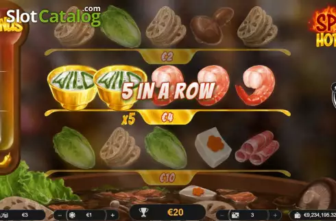 Скрин3. Spicy Hotpot слот
