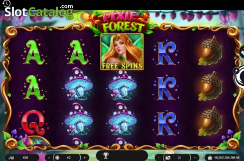 Скрин2. Pixie Forest слот