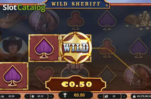 Скрин3. Wild Sheriff (Spinoro) слот