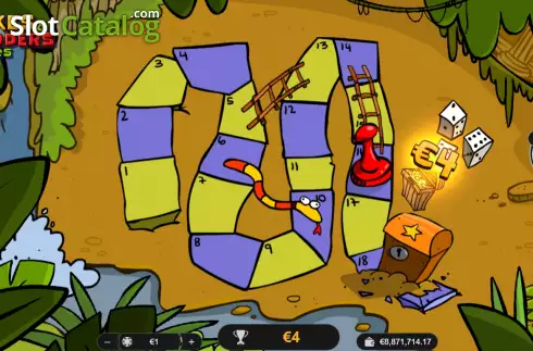 Скрин3. Snakes and Ladders Prizes слот