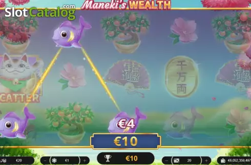 Скрин3. Maneki's Wealth слот