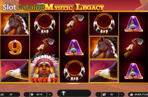 Скрин2. Mystic Legacy слот
