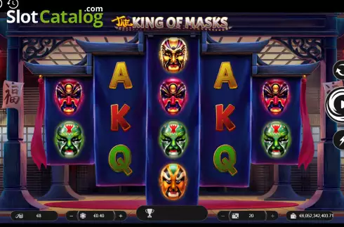 Скрин2. The King of Masks слот