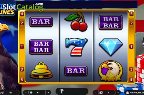 Скрин2. American Fortunes слот