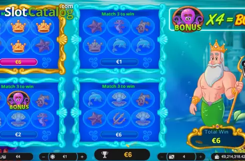 Скрин3. Poseidon Fortune (Spinoro) слот