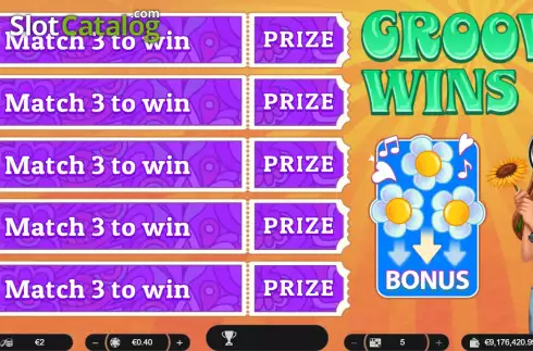 Скрин2. Groovy Wins слот