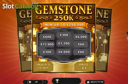 Скрин2. Gemstone 250k слот