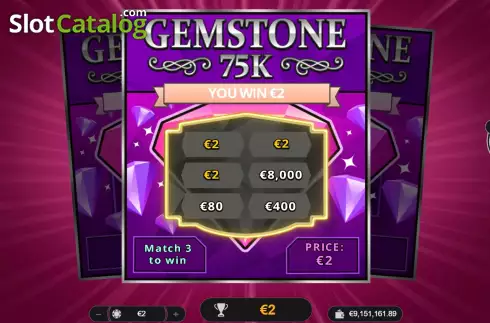 Скрин3. Gemstone 75k слот