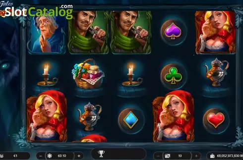 Скрин2. Grimm Tales Red Riding Hood слот