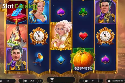 Скрин2. Grimm Tales Cinderella слот