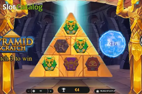 Скрин3. Pyramid Scratch слот