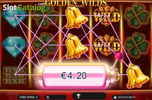 Скрин3. Golden Wilds слот