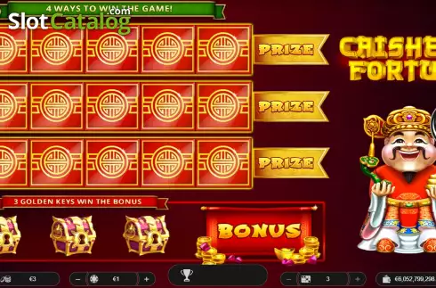 Скрин2. Caishen’s Fortune (Spinoro) слот
