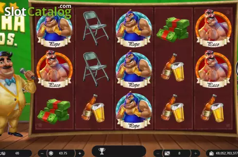 Скрин2. Lucha Bros слот