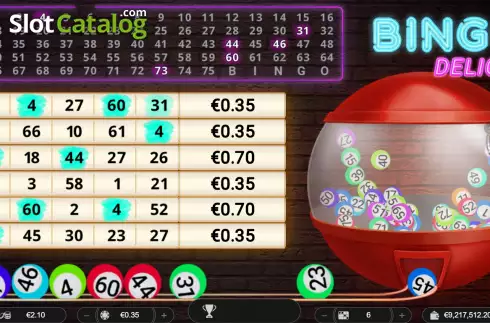 Скрин2. Delight Bingo слот