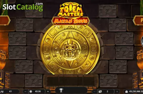 Скрин2. Totem Masters: Mayan Signs слот