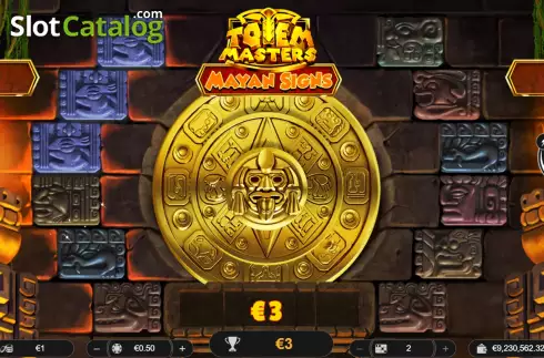 Скрин3. Totem Masters: Mayan Signs слот