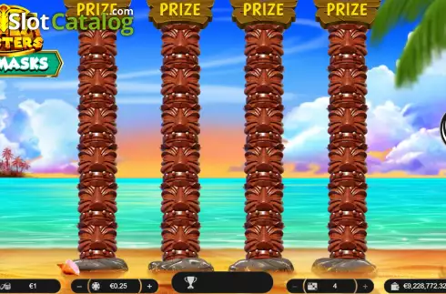 Скрин2. Totem Masters Tiki Masks слот