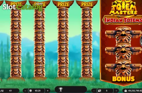 Скрин2. Totem Masters Indian Totems слот