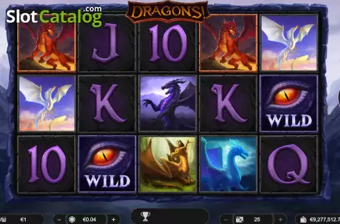 Скрин2. Dragons! (Spinoro) слот