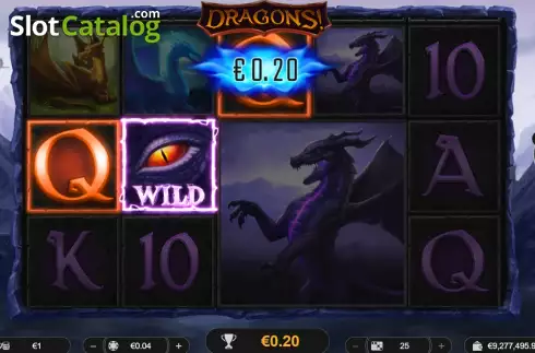 Скрин3. Dragons! (Spinoro) слот