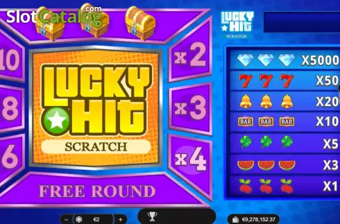 Скрин2. Lucky Hit слот