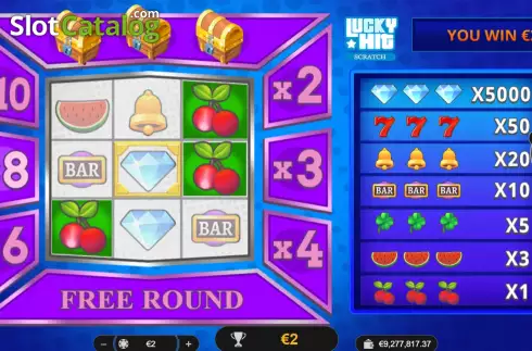 Скрин3. Lucky Hit слот
