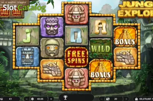 Скрин2. Jungle Explorer (Spinoro) слот