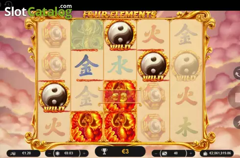 Скрин3. Four Elements слот