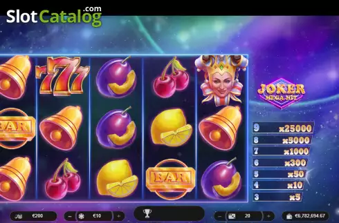 Скрин2. Joker Mega Hit слот