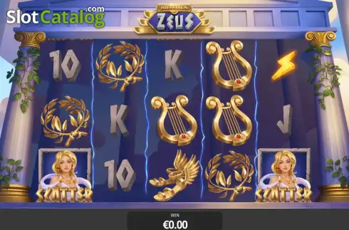 Скрин2. Blessings of Zeus слот