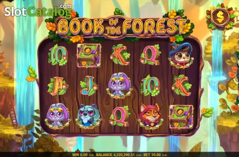Скрин2. Book of the Forest слот