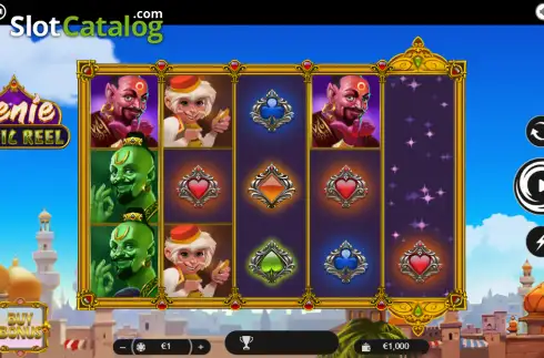 Скрин2. Genie Magic Reel слот