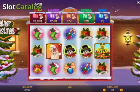 Скрин2. Father Christmas слот