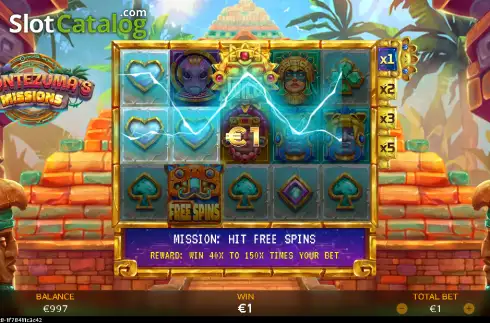 Скрин3. Montezuma's Missions слот